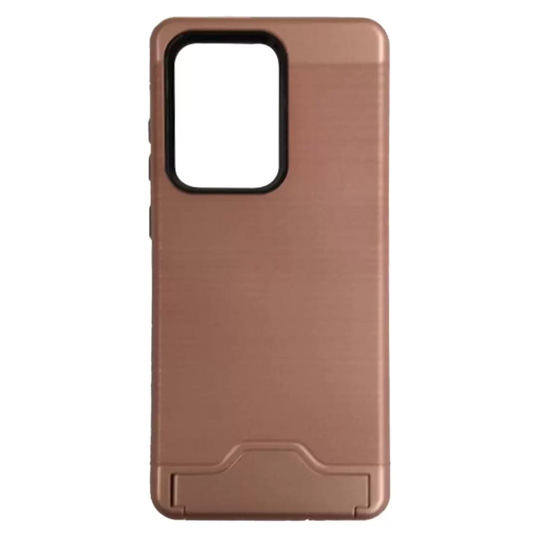 Samsung Galaxy S20 Brush Card Rose Gold